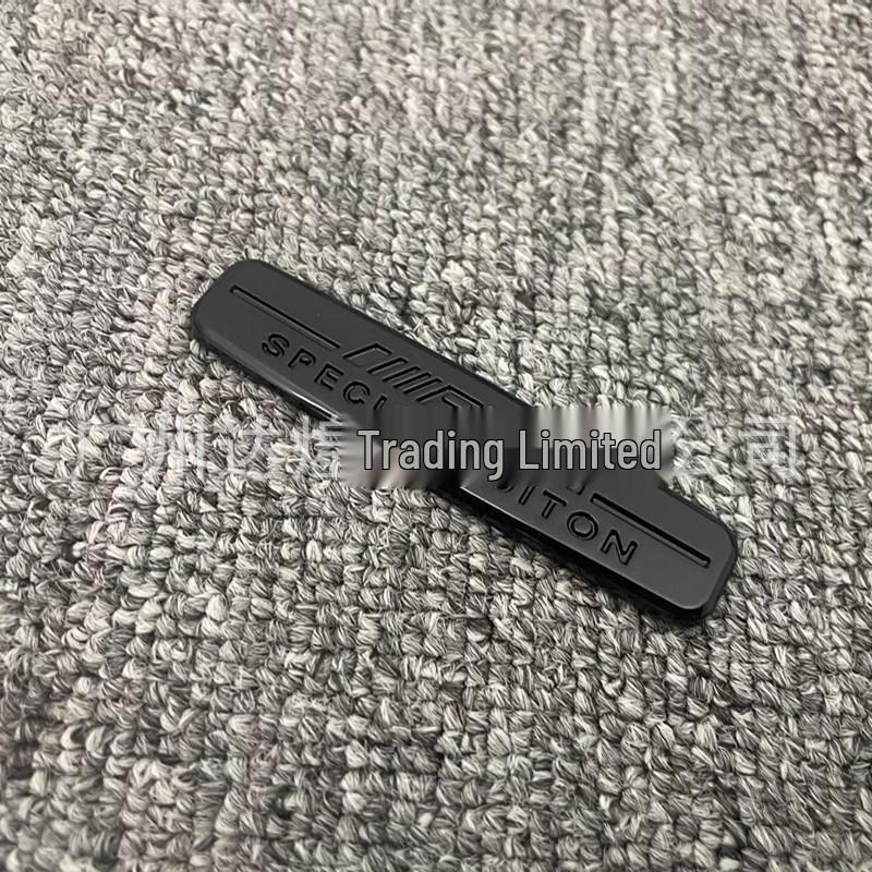 Compatible with Mercedes AMG Edition 1 Special Edition Car Emblems: Side, Rear, Interior.