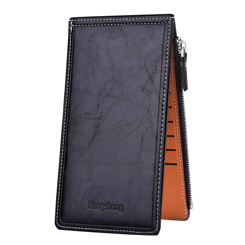 

Women s Oil Wax Leather Wallet - Multi-card Slot & Slim Phone Holder