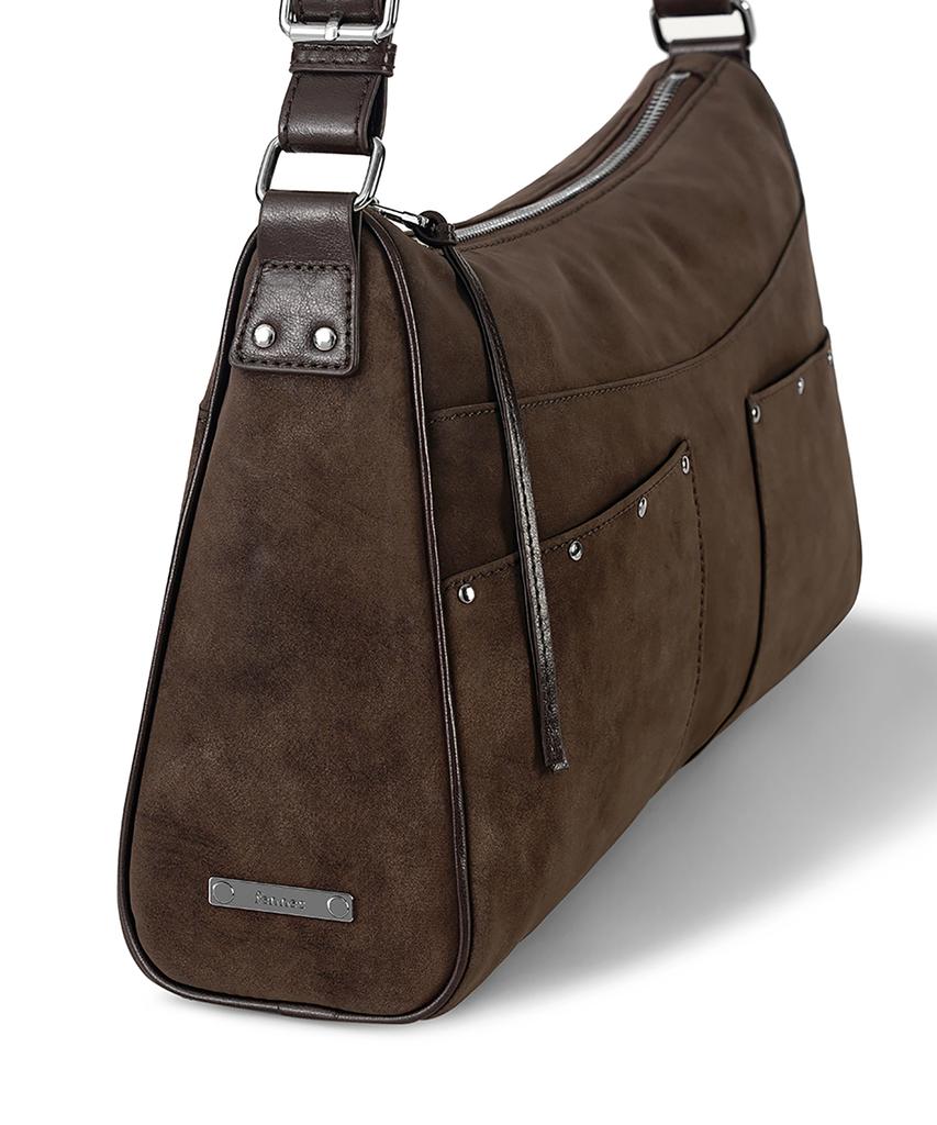 Fennec Bash Bag - Suede Brown