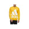 Adidas Fav Bl Sweatshirt With Crew Neck Men Tops Gold GK0619