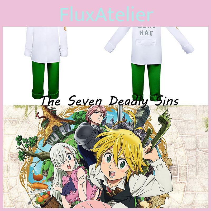 Sieben Todsünden Meliodas Cosplay Kostüm von Frontline Anime