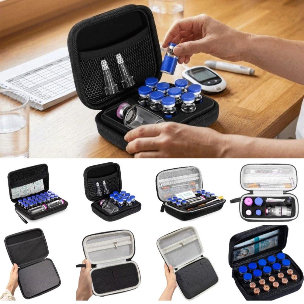 Waterproof Insulin Vial Storage Case Dust-proof Insulin Organizer Insulin Vial Protector  Diabetics
