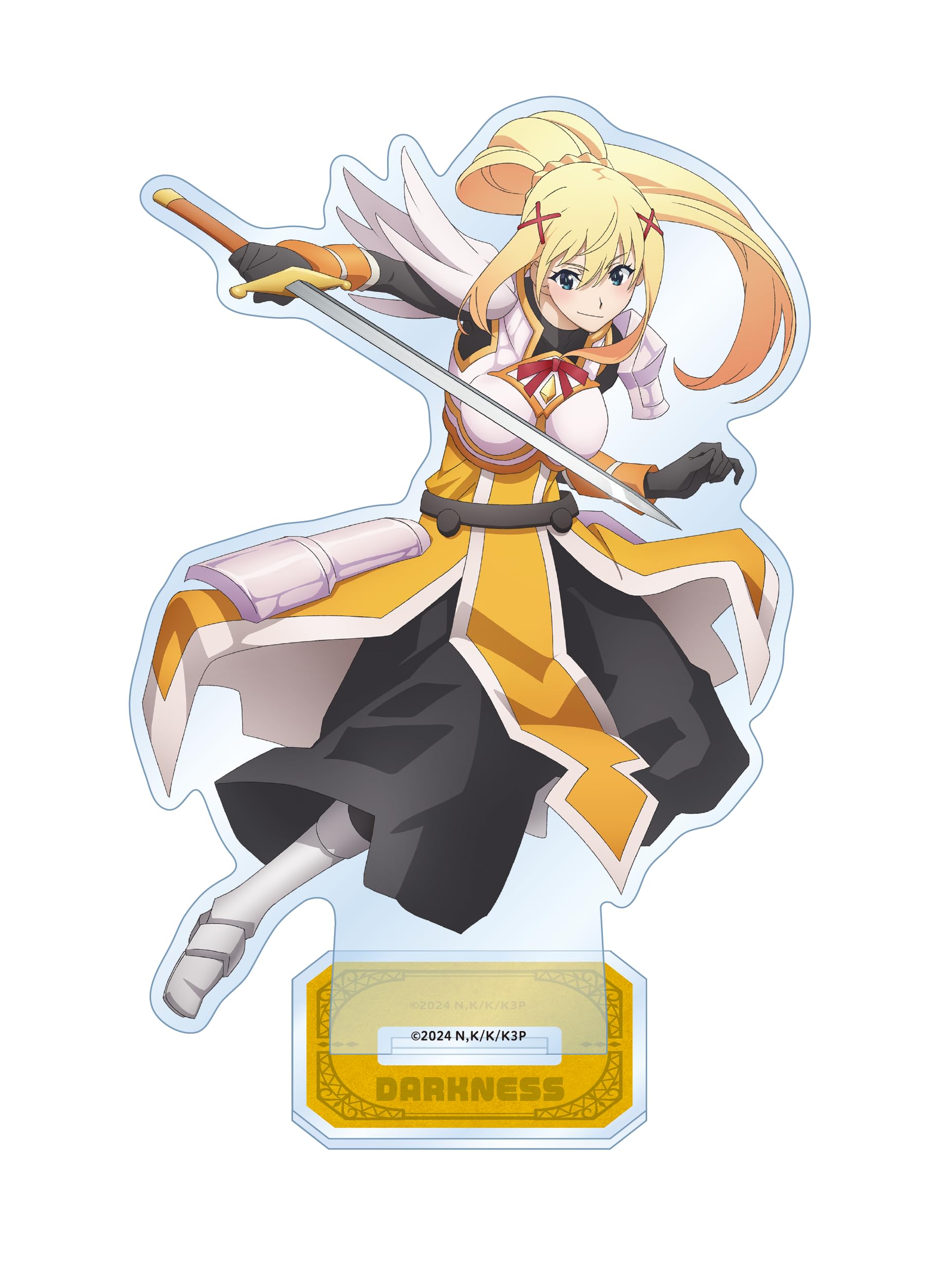 

Благословение на эту чудесную акриловую стендовую фигурку Тьмы KonoSuba Божий мир! 3