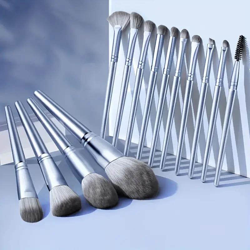 Professional Soft 10-14PCS Makeup Brushes Set for Women Eye Shadow Foundation Blush Powder Concealer Cosmetic Beauty Tools