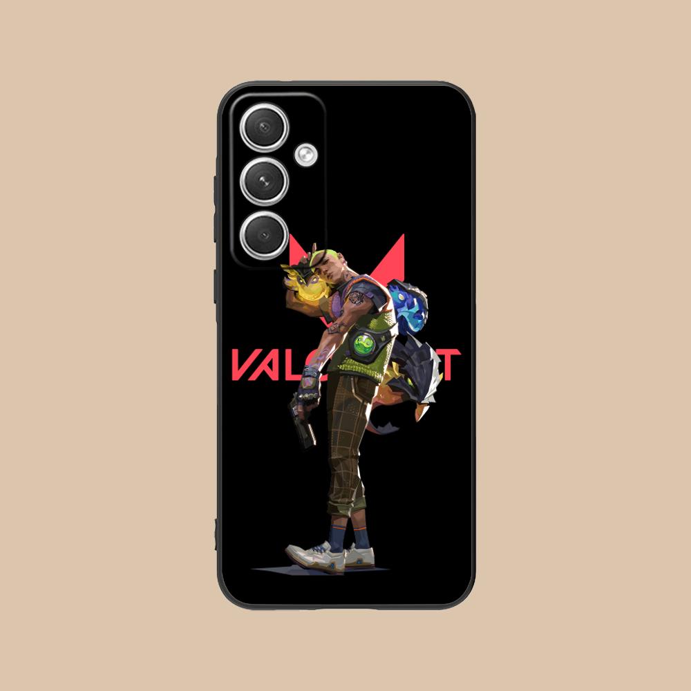 

Valo Gekko Phone Case for Samsung Galaxy S26 S25 S24 S23 S22 S21 S20 Note20 Plus FE Ultra Soft TPU Shockproof Cover Galaxy Note20