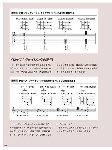 (CD included) Jazz Guitar Chord Rules for Different Instruments and Ranges (Rittor Music Mook)