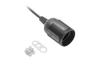E27 Lamp Holder With Cable And Block 240V 60W, 2X0.75Mm2 Black - V-E27000-10