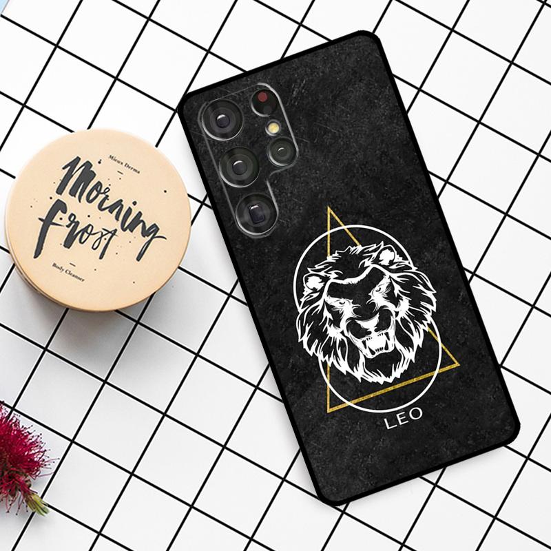 Zodiac Constellation Case For Samsung Galaxy S23 S10 S9 S8 Note 10 Plus Note 20 S22 Ultra S20 FE S21 FE Phone Cover