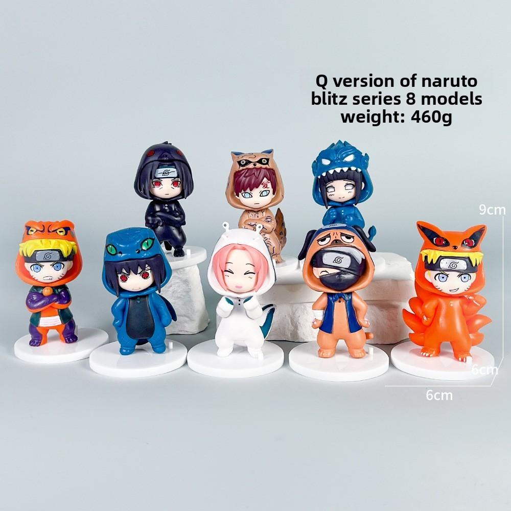 נארוטו סאסקה קקאשי איטאצ'י דמות אנימה דגם פסלון קישוט לאספני אנימה ולמתנות