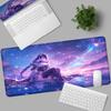 Beautiful HD Printing Gamer Mouse Pad Genshin Impact Raiden Shogun Nonslip Rubber Game Mousepad xmm Laptop Large Desk Mat