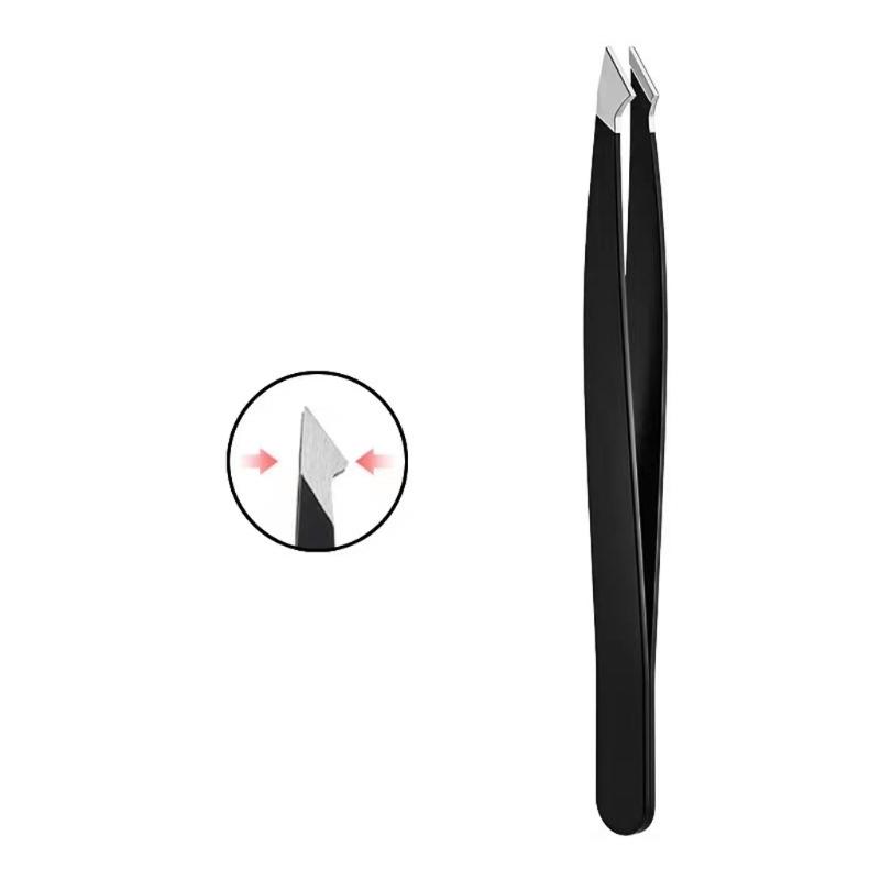 4Pieces Stainless Steel Tweezers for Women Facials Hair,Precisions Tweezers for Ingrown Hair Removal Eyebrow Tweezers