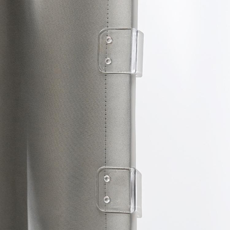 2/4/8 Piezas Clips Multiusos para Cortina de Ducha Montaje Sin Herramientas Baño A Prueba de Viento Autoadhesivos Soportes para Protector de Salpicaduras de Ducha