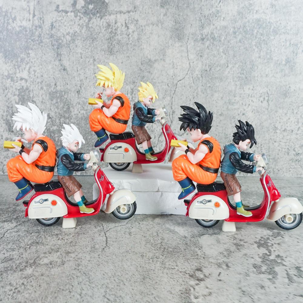 Dragon Ball Son Goku And Gohan Pvc Model Set With Collectible Design For Anime Enthusiasts