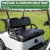 Front Seat Back and Bottom Cushion Assembly Golf Cart Front Seat Replacement Cushion Compatible for EZGO RXV 2008-up Models