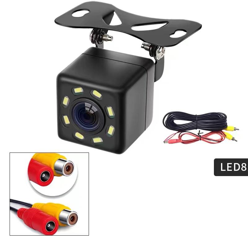 JISUID Car Rear View Camera 12 LED Night Vision Reversing Auto Parking Monitor CCD Waterproof HD Video