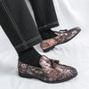 Fashion Casual Leather Men Loafers New Arrival Slip on Shoes Breathable Mens Casual Shoes Moccasins Comfort Male Travel Driving Footwear