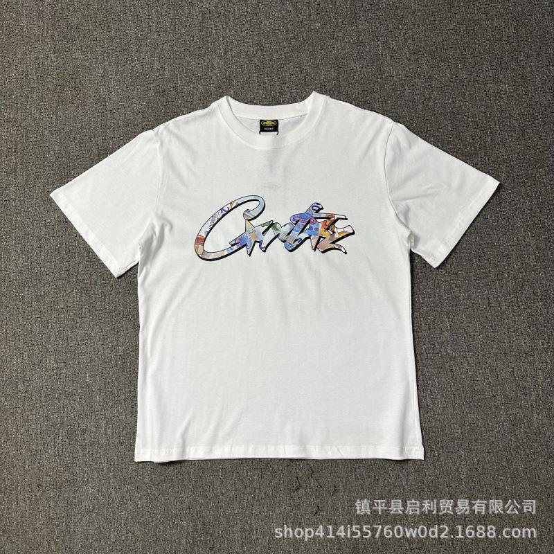New High Street Corteiz Alcatraz Fun Letter Print Men's and Women's Casual Short Sleeve T-Shirt