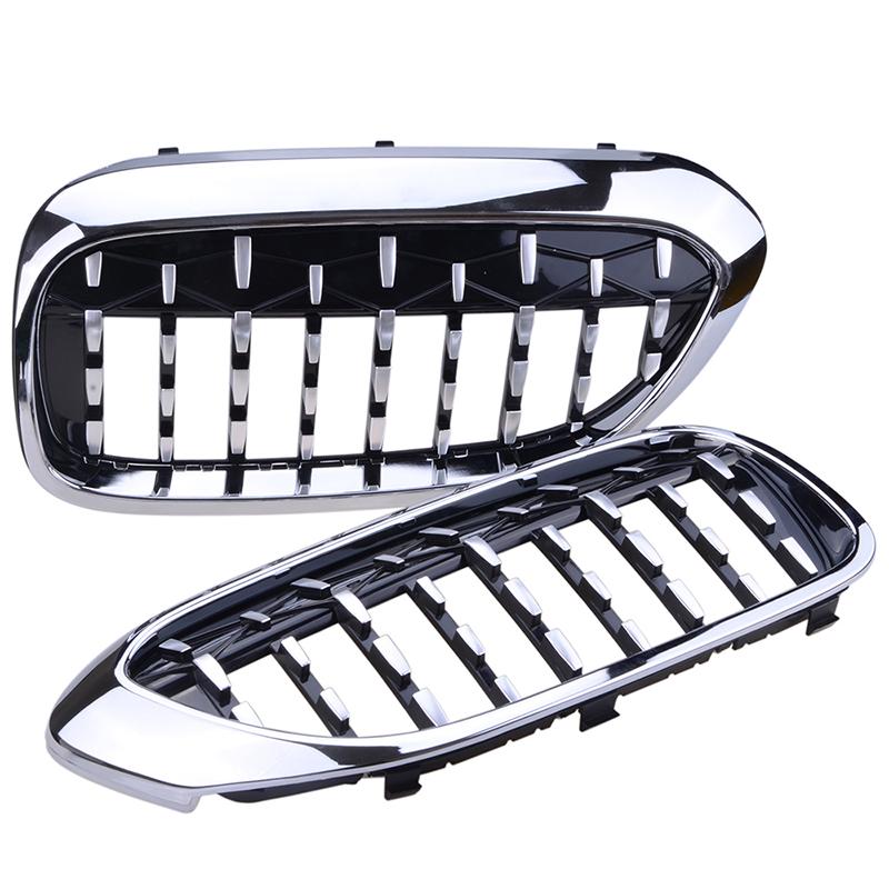 Rhyming Car Kidney Grill Diamond Drop Slat Sport Racing Eiamond Grille For BMW G30 G38 525i 528i 530i 540i 2017-2023