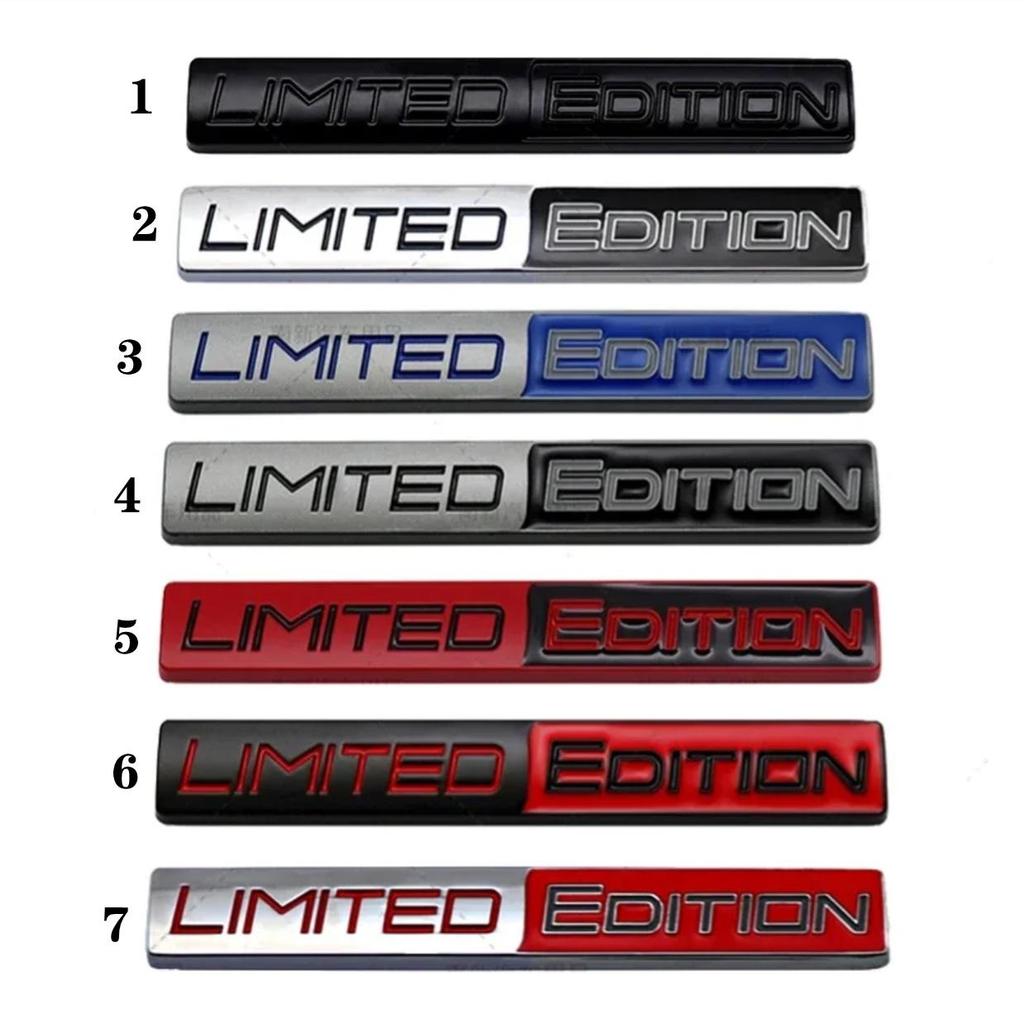 Emblema Adhesivo para Parrilla Delantera de Coche para EDICIÓN LIMITADA Insignia Calcomanía Cuerpo Entero Auto Accesorios Exteriores