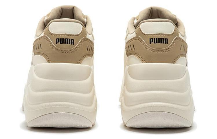 Women's Sneakers Puma Pulsar Wedge Low White Brown Women's