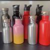 Portable Stainless Steel Sports Water Bottle with Large Capacity and Narrow Mouth