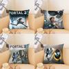 PPortal  Hot Game Pillow Case Fashion Square Pillowcase Bedroom Sofa Room Ins Decoration Leisure