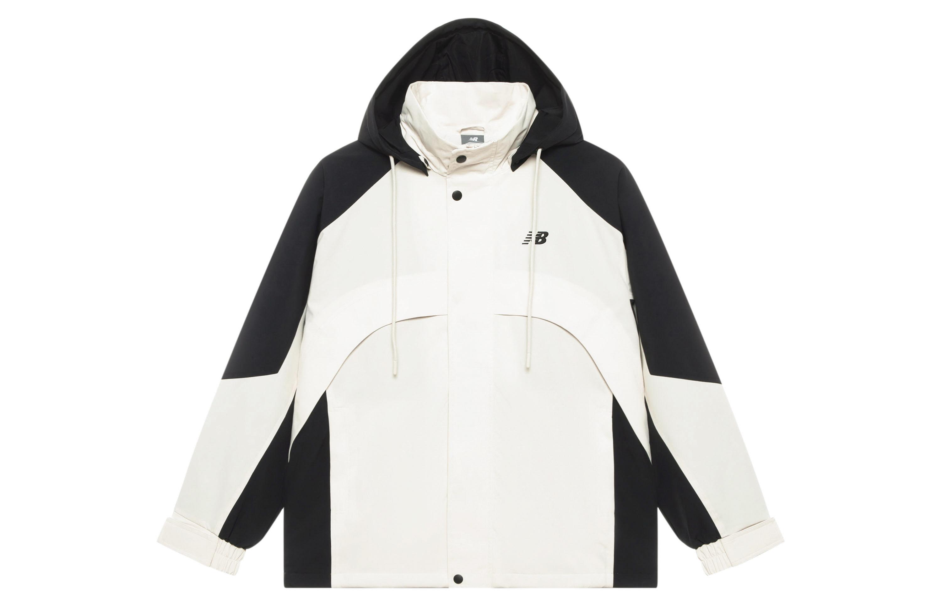 New Balance Waterproof And Windproof Windbreaker Jacket Unisex Black NAE31141-BK XS