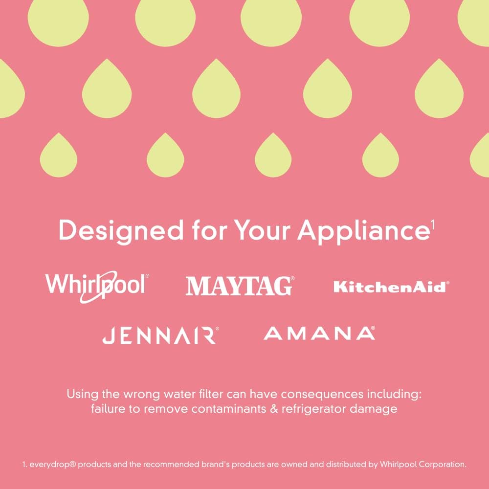 Whirlpool Filtr do chladničky na led a vodu 1, EDR1RXD1, Jedno balení