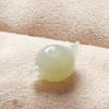 Hetian Jade Mahjong Pot Pendant for DIY Bracelet Beading