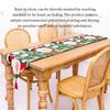Xmas Tablecloth Festival Rectangular Table Runner Dress Desktop Party Decorations Wedding Party Background New Adornment