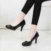 Moda Plus Size 34 -42 Super Wysokie Damskie Buty Szpiczaste Czółenka Sukienka Wysokie Obcasy Łódka Buty Ślubne Zwiększ Wodoodporna Platforma