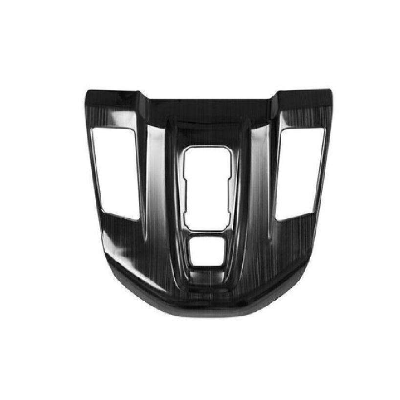 For Honda CRV CR-V Hybrid 2017- Black Titanium Console Gear Shift Panel Trim