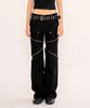FANYOUNG Damaged Bootcut Pants
