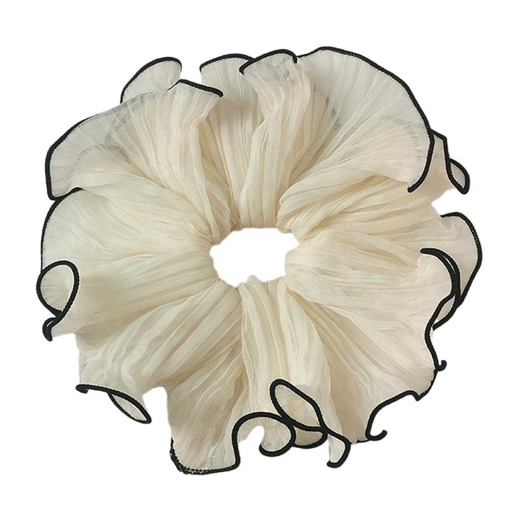 Ruched Hair Scrunchies Thick Oversized Hair Scrunchy Elegant Hair Rope Scrunchy Women Ponytail Holder