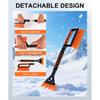 SINGARO Ice Scraper And Snow Brush For Car Windshield, Snow Scraper For Car, Snow Winter Car Necessities, Multi Functional Car Snow Removal Tools,