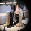Thick-soled fluffy boots women's new winter plush high boots thermal snow boots cotton boots