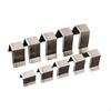 10 Pack Leather End Punch Tool Set for DIY Crafting 15-40mm