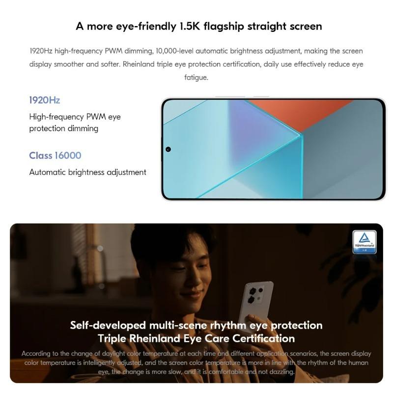 Xiaomi Redmi Note 13 Pro 5G Global Version Cellphone 6.67" 120Hz Display 200MP Triple Camera 5100mAh Battery 67W Fast Charging