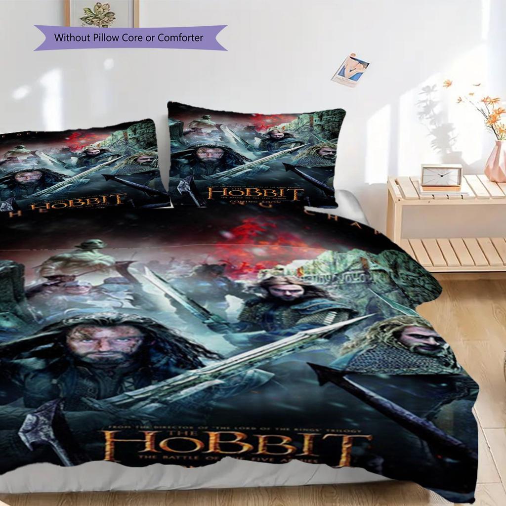 Lord Rings Two Towers Bedding 1 Duvet Cover 2 Pillowcase Without Core Duvet Cover And Pillowcase Soft And Comfortable