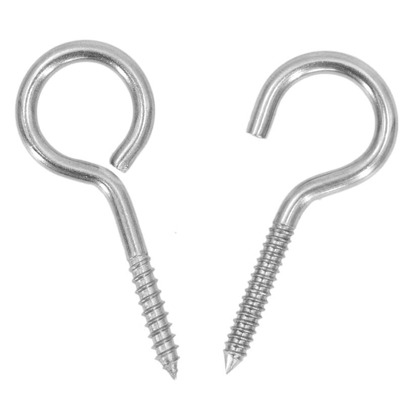 Bingyu BX-20 304 Stainless Steel Eye Hook Self-Tapping Screws