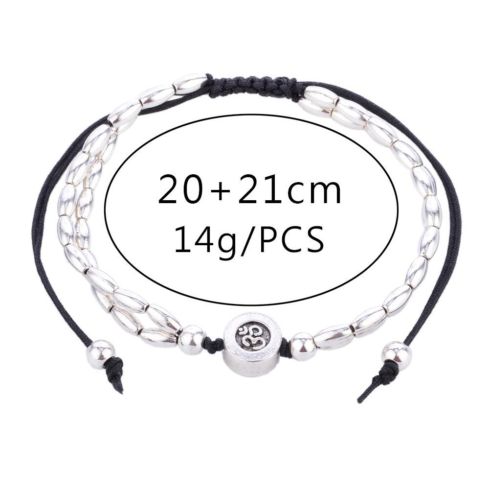 Bohemian Multi Layer Rune Starfish Women's Anklet Foot Bracelet Barefoot Sandals Chain Strap Beach A