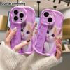 Phone Case: 2D Flat Design, Fits iPhone 12 To 18 Pro, Phone Decoration, Cute Kitten Motivational Wallpaper, Perfect for Halloween and Christmas Gifts