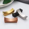 Spoon Chopstick Rest Stainless Steel Creative Ingot Shape Spoon Chopstick Holder Rustproof Tableware Stand for Home Restaurant Hotel Use