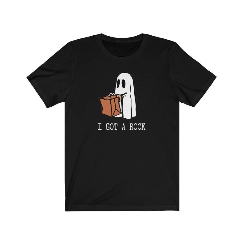 I Got A Rock Shirt Halloween T-shirt Snoopy Halloween Shirt Peanuts Halloween Unisex T-Shirt XXXXL