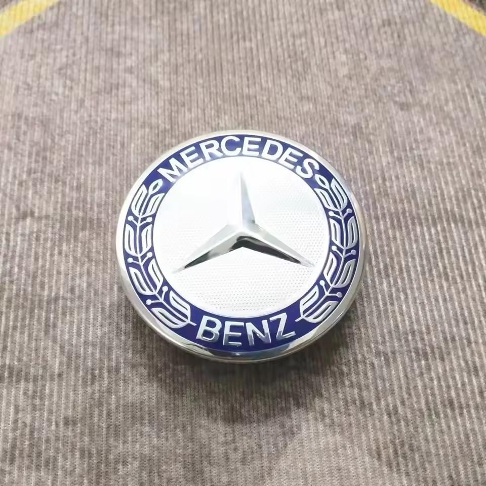 4PCS 75mm Metal Emblem Car Wheel Center Hub Cap Cover Badge For Mercedes Benz AMG GLK GLE GLC W203 W206 W220 W205 W211 W212 201