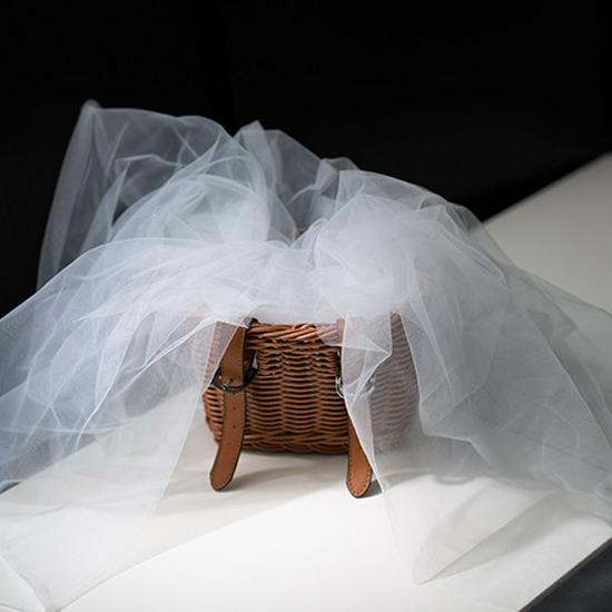 Fairy Mist Soft Tulle Fabric: Handmade Solid Color Lace Veil for Clothing DIY Projects