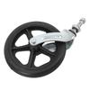 6 Inch Wheelchair Front Wheels with Front Fork Drive Steel Bearing Wheel Front Fork for Wheelchair