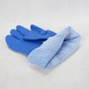 Weishibang 915 Blue Oil-Resistant Waterproof Rubber Gloves - Thickened, Wear-Resistant, Acid & Alkali Resistant.