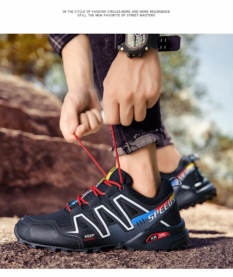 Velká velikost letní nové Salomon sportovní outdoorové turistické boty běžecké