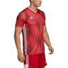 Adidas Soccer Jerseys Men's Red Moderate Straight Fit DP3531